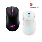 ASUS ROG Keris II Origin vezeték nélküli gamer egér fehér színben