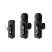 BOYA BY-V20 V2.0 Vezeték nélküli Mikrofon USB-C