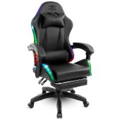 Spirit of Gamer Sirius RGB Gamer Szék - Fekete