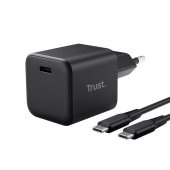 Trust Maxo Ultra-small 65W USB-C hálózati töltő 2m kábellel