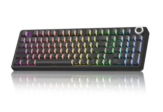 AULA F99 PRO Vezeték Nélküli Mechanikus Gamer Billentyűzet - Full Black