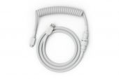 Glorious Coiled Cable Ghost White - USB-C Spirálkábel - Fehér - 2 év garancia - Kábelek