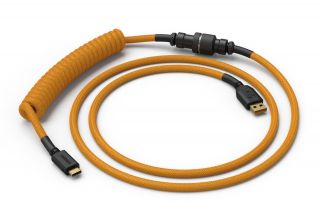 Glorious Coiled Cable Glorious Gold - USB-C Spirálkábel - Arany