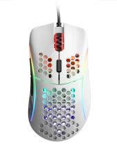 Glorious Model D Glossy - RGB Optikai Gaming Egér - Fényes Fehér - 2 év garancia - Egér