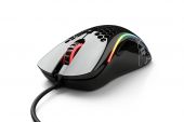 Glorious Model D Glossy - RGB Optikai Gamer Egér - Fényes Fekete, RGB, vezeték nélküli, wireless