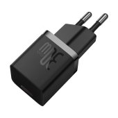 Baseus GaN5 Mini 30W USB-C hálózati töltő szett fekete