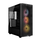 Corsair 3200D RS ARGB Mid-Tower ATX Számítógépház - Füstszín - PC alkatrészek