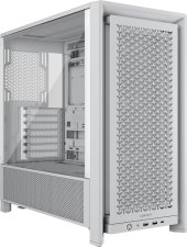Corsair FRAME 4000D RS Mid-Tower ATX számítógépház fehér színben