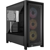 Corsair FRAME 4000D RS ARGB Mid-Tower ATX számítógépház fekete