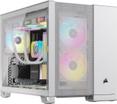 Corsair 2500D Airflow Micro-ATX Számítógépház Fehér