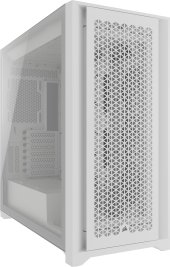 Corsair 5000D CORE AIRFLOW Mid-Tower ATX ház fehér színben