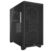 Corsair 3000D Airflow Mid-Tower ATX számítógépház fekete színben