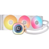 Corsair iCUE LINK TITAN 360 RX LCD folyadékhűtés fehér