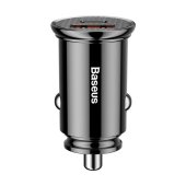 Baseus Circular 30W autós töltő USB-A és USB-C porttal