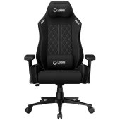 LORGAR CHA41 Gamer szék fekete-fehér, Műbőr, 150 kg