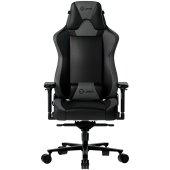 LORGAR Base 311 Gamer szék fekete-szürke, Műbőr, 150 kg, 4D könyöktámasz