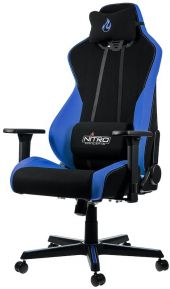 Nitro Concepts S300 Galactic Blue Gamer Szék - Fekete/Kék - 2 év garancia - Gamer szék