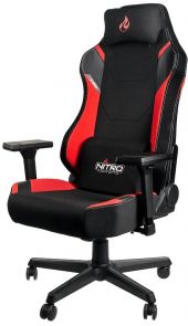 Nitro Concepts X1000 Gaming Szék - Fekete/Piros - 2 év garancia - Gamer szék