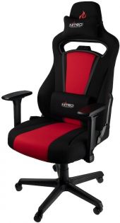 Nitro Concepts E250 Gamer Szék - Fekete/Piros, 120 kg