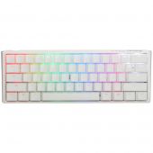 Ducky ONE 3 Mini MX Silent Red RGB Premium White Gaming Billentyűzet - Magyar Kiosztás! - 2 év garancia - Billentyűzet