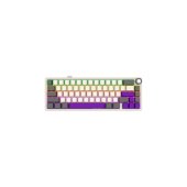 LORGAR KBP70MW, Vezetéknélküli 65% Mechanikus Gamer Pro Billentyűzet - Fekete-Piros, EGYEDI switch, Mechanikus, TKL, RGB, fém, vezeték nélküli, wireless, USB