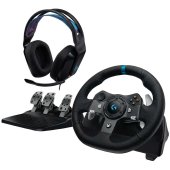 Logitech G920 Driving Force kormány és G335 headset szett