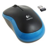 Logitech M185 vezeték nélküli optikai egér kék színben