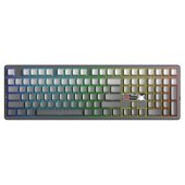 AULA F108 PRO V2 Tri-Mode Vezeték Nélküli Mechanikus Gamer Billentyűzet - Szürke