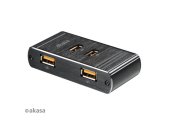 Akasa 4 Portos USB Smart Charger Töltő