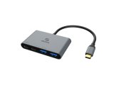 Akasa USB Type-C 4-In-1 Hub 2x USB-C 2x USB-A elosztó