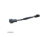 Akasa 3-Pin ventilátor fordulatszám csökkentő kábel 8cm