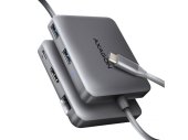 Axagon HMC-5HL USB-C 5in1 Hub - Szürke - Video adapter / KVM / HDMI eszköz