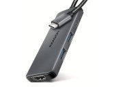 Axagon HMC-5H8K 5 az 1-ben USB-C Hub 8K HDMI és Power Delivery támogatással