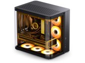 Jonsbo TK-2 2.0 ATX Számítógépház Fekete