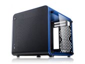 RaiJintek Metis EVO TG Mini-ITX Számítógépház Kék Edzett üveg