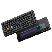 WOMIER SK75 TMR Tri-Mode Vezeték Nélküli Magnetic Switch Gamer Billentyűzet - Fekete