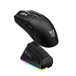 Onikuma DM10 Tri-Mode Vezeték Nélküli Gamer Egér + Dokkoló - Fekete