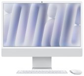 Apple iMac 24 All-in-One Asztali Számítógép - M4 - 16 GB memória - 256 GB SSD - SILVER - Notebook