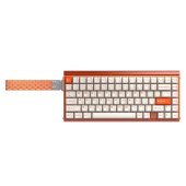 AULA HERO75 HE Tri-Mode Magnetic Switch Mechanikus Gamer Billentyűzet - Narancs