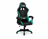 BANDIT Nova Gamer szék Fekete/Menta, Műbőr, 120 kg