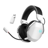 EDIFIER HECATE G5 Max Vezeték Nélküli Gamer Fejhallgató - Fehér, 7.1, Over-Ear, mikrofonos, USB, vezeték nélküli, wireless, bluetooth