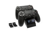 Venom VS2732 PS4 - Fekete - Dupla Töltőállomás - 2 év garancia - Kontroller töltő