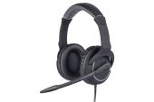 Venom VS2855 Nighthawk Gamer Headset, Stereo, Over-Ear, mikrofonos, 3.5mm jack, vezetékes