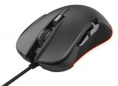 Trust GXT 922 Ybar RGB fekete gamer egér - Egér