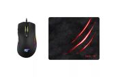Havit GAMENOTE MS1007CM - 2 az 1-ben - Gamer Egér + Egérpad, RGB, vezetékes