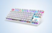 Motospeed K82 - Fehér - Red Switch - Mechanikus Gamer Billentyűzet (Angol Kiosztás!) - 2 év garancia - Billentyűzet