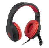 Konix Drakkar Skald 7.1 Vezetékes Gaming Headset - Fekete-Piros - Headset