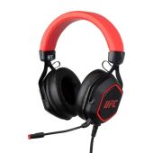 Konix UFC 7.1 Vezetékes Gamer Headset - Fekete-Piros - Headset
