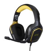 Konix UFC Vezetékes Gaming Headset - Fekete-Sárga - Headset