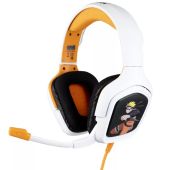 Konix Naruto "Naruto" Vezetékes Gaming Headset - Fehér-Mintás - Headset